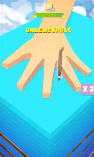 手指vs刀